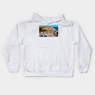 Seaside village Kids Hoodie